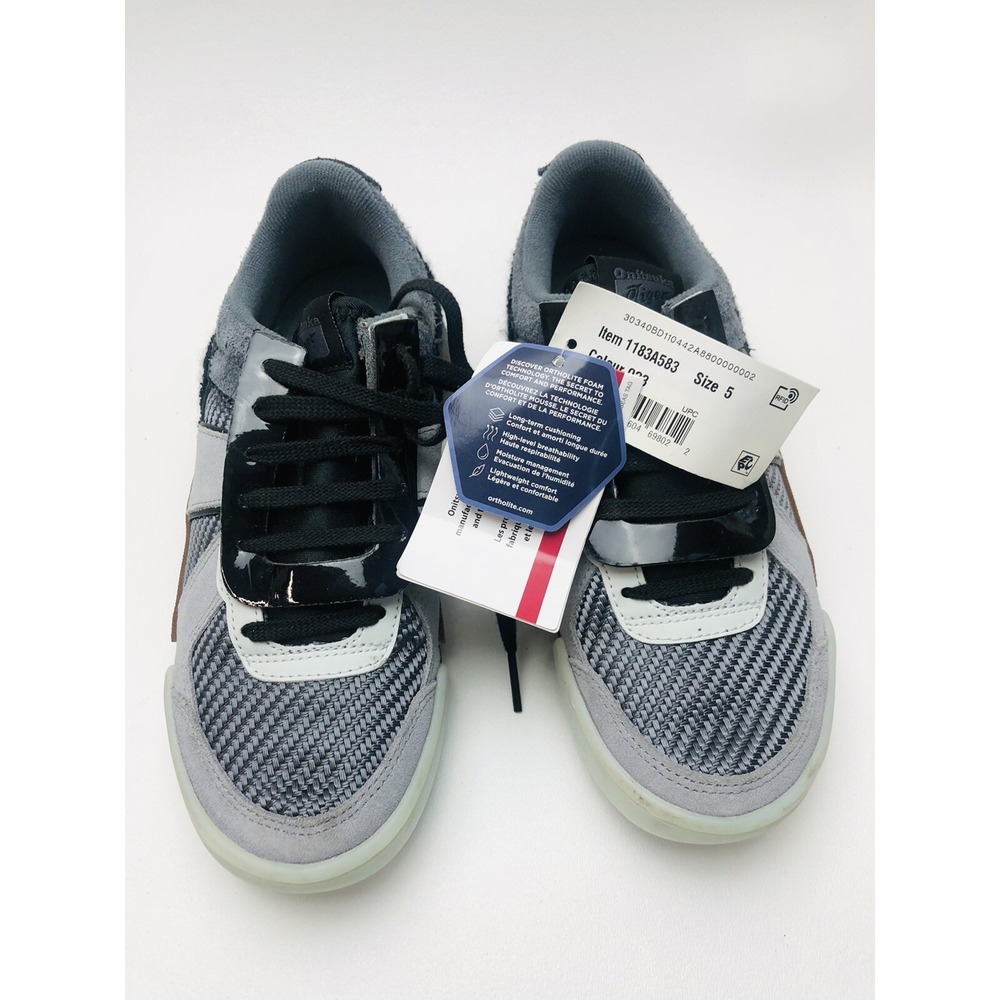 Onitsuka Tiger D-Trainer Slip-On Shoes 'Sheet Rock Black Sneakers M 5 / W‎ 6.5